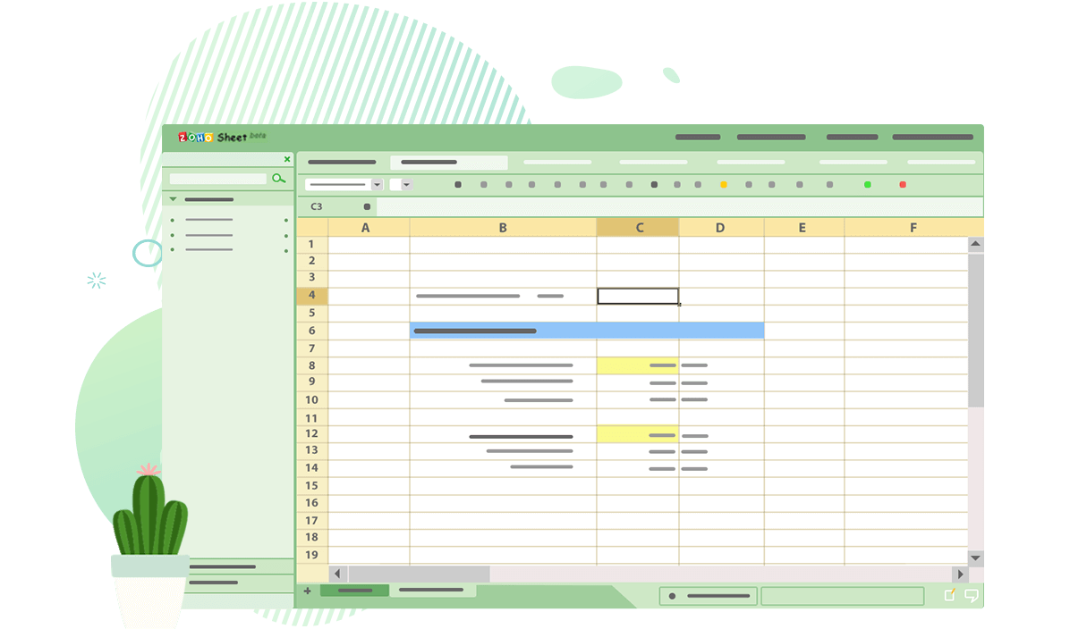 Apa Itu Spreadsheet Pengertian Dan Manfaat Zoho Sheet