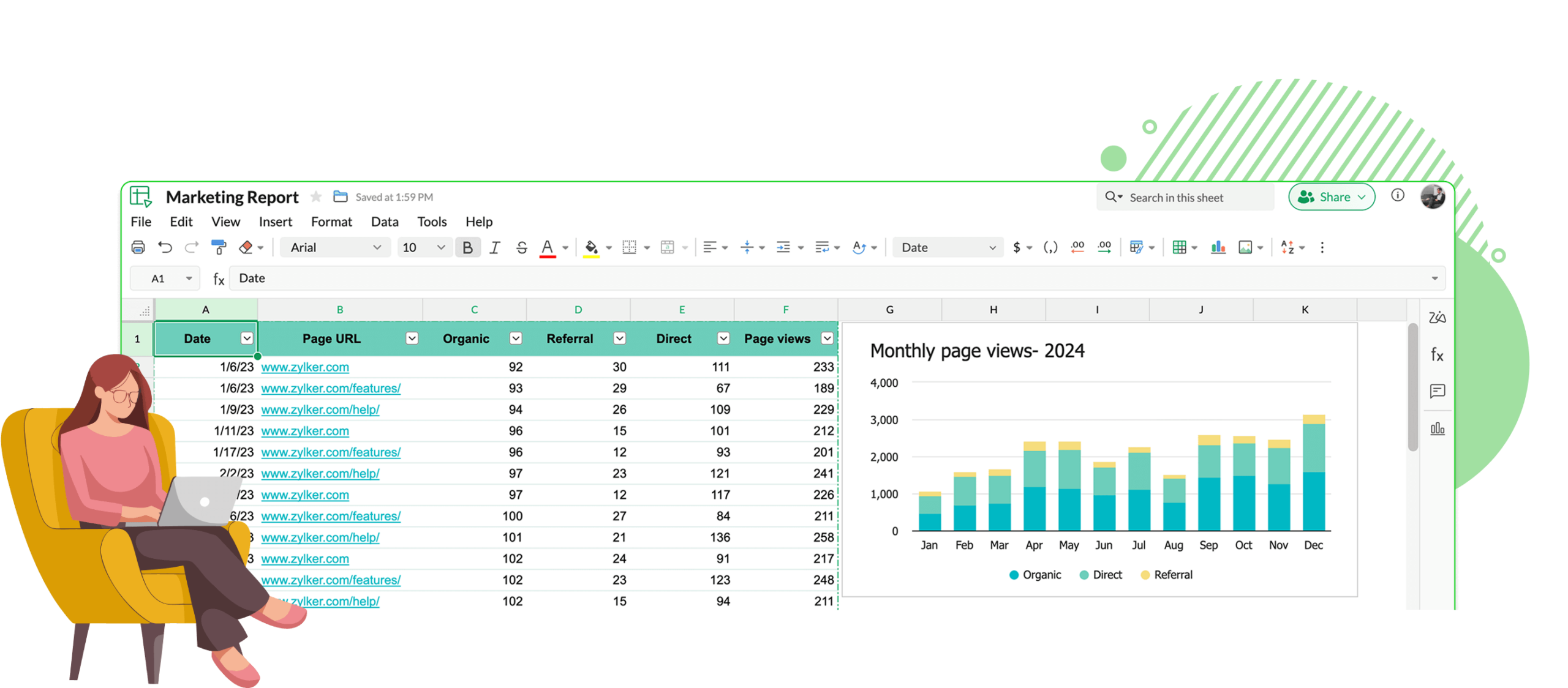 Apa Itu Spreadsheet Pengertian Dan Manfaat Zoho Sheet